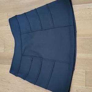 Athleta‎ Fleece Lined Black Mini Skirt XS